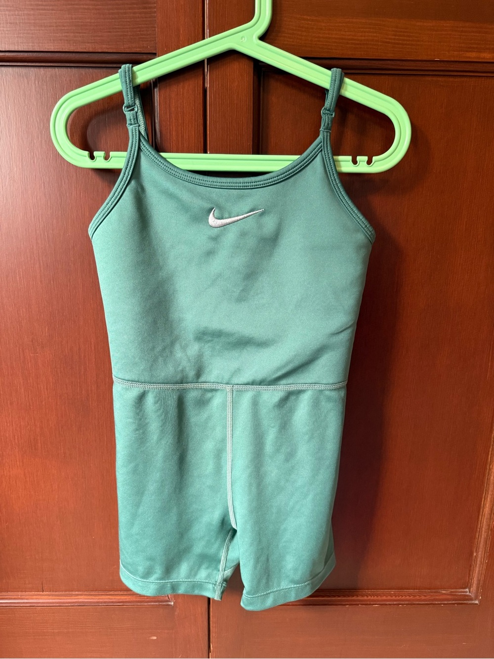 Nike Kids Teal Green One-Piece Active Romper